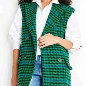 Future Collective with Kahlana Barfield Brown Women's Sleeveless Long Shacket